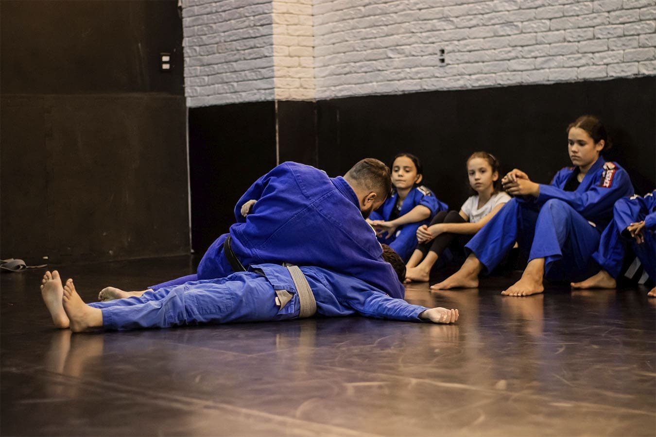 Aula de Judô Kids no CT Stronda