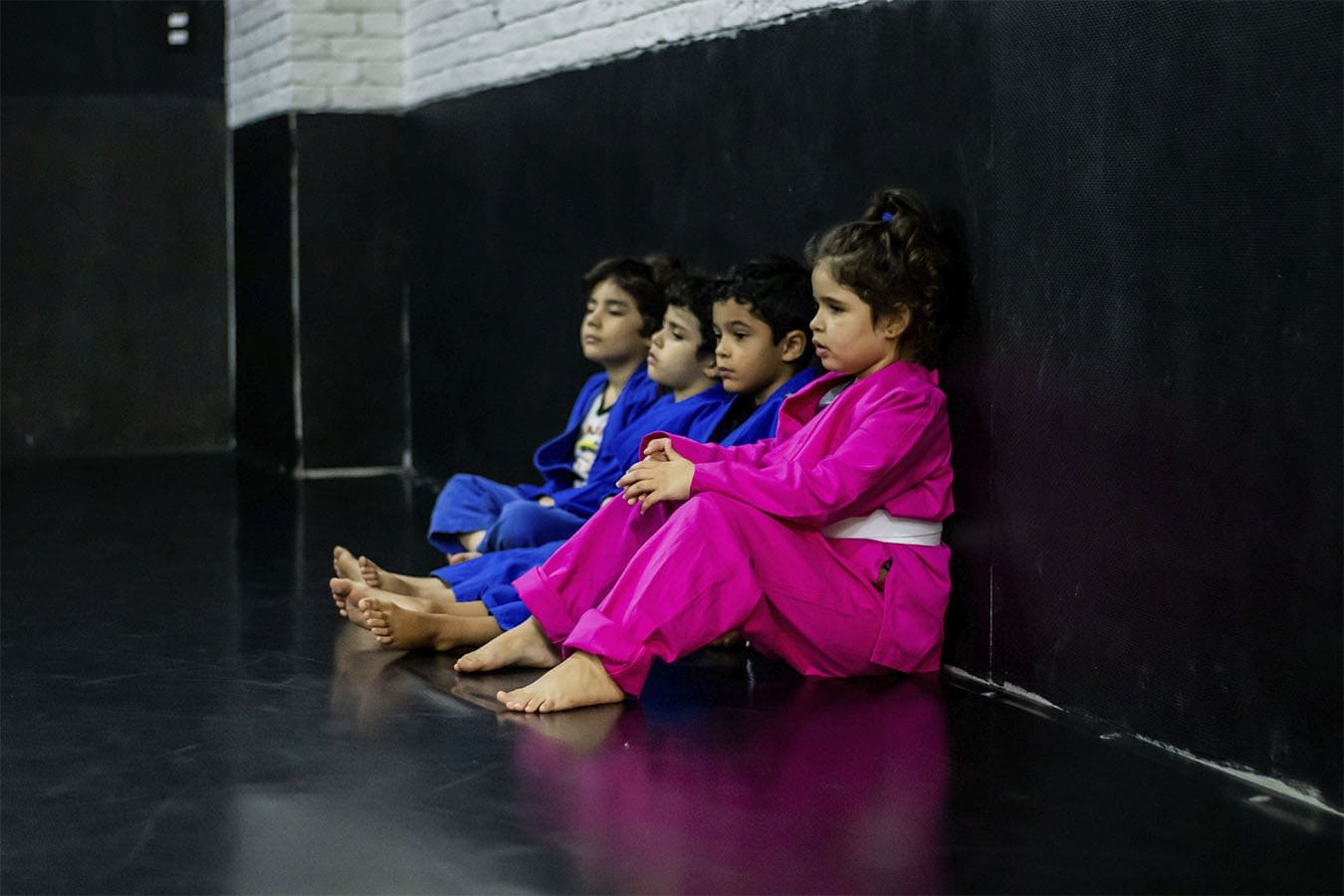 Aula de Judô Kids no CT Stronda