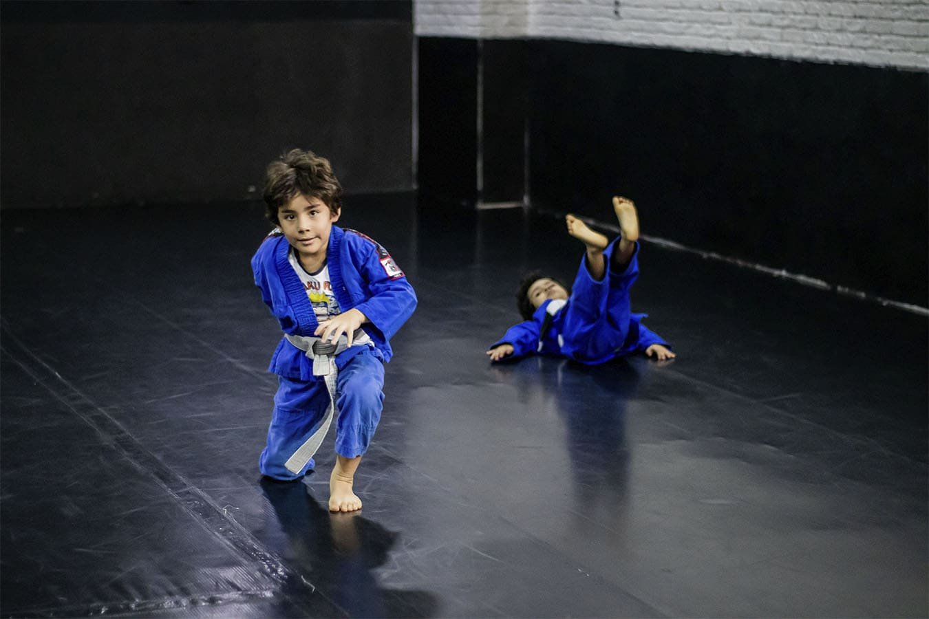 Aula de Judô Kids no CT Stronda