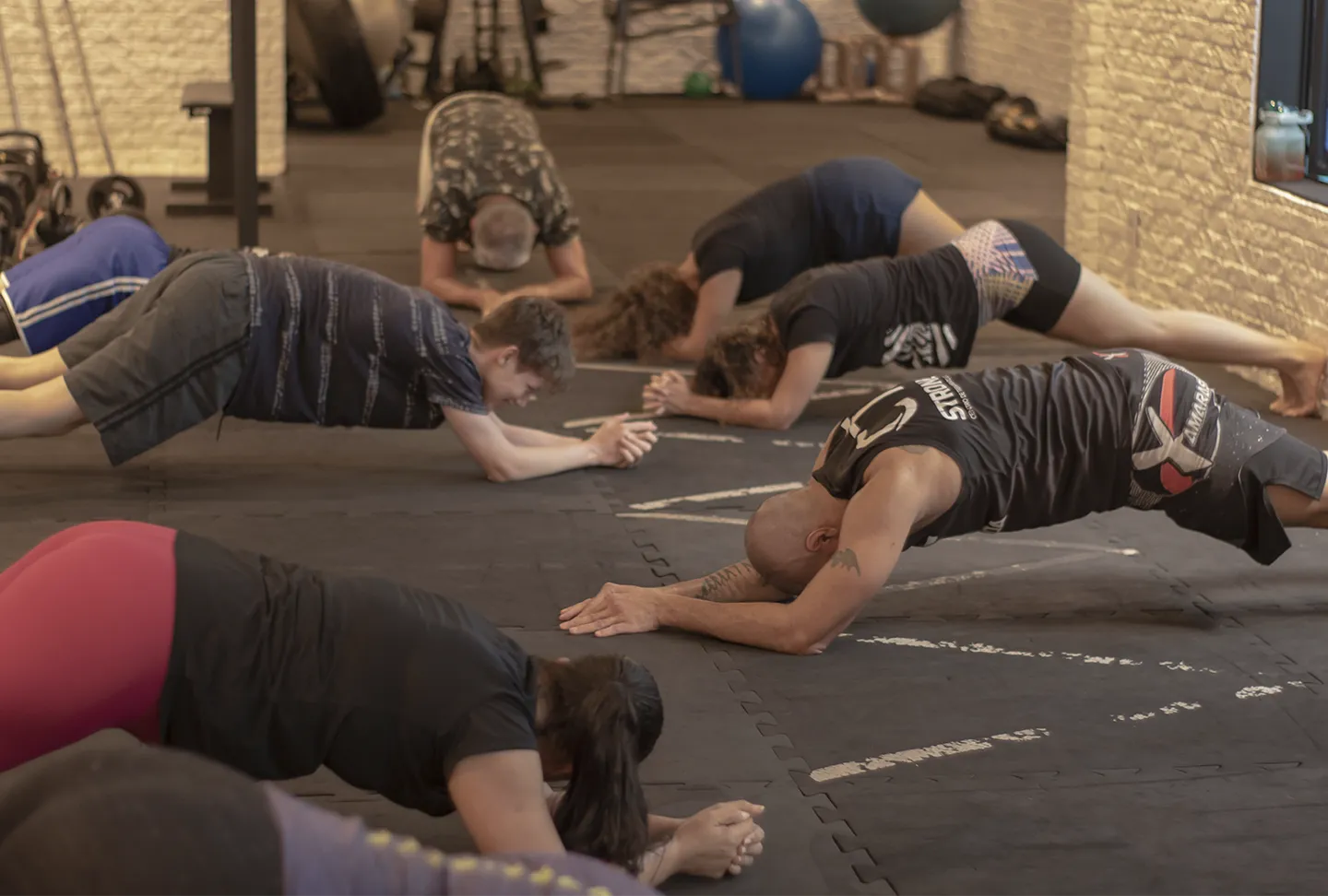 Aula de Abdominal no CT Stronda