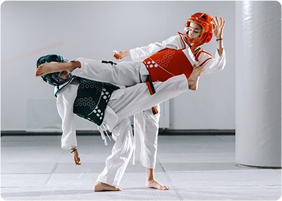 Treino de Taekwondo no CT Stronda