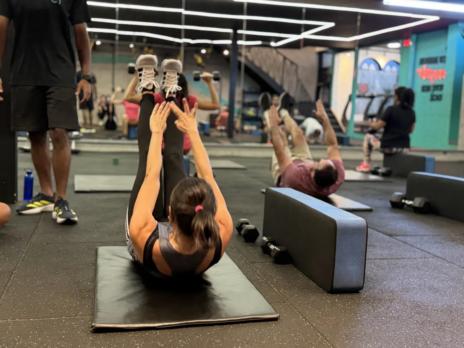 Aula de Abdominal no CT Stronda