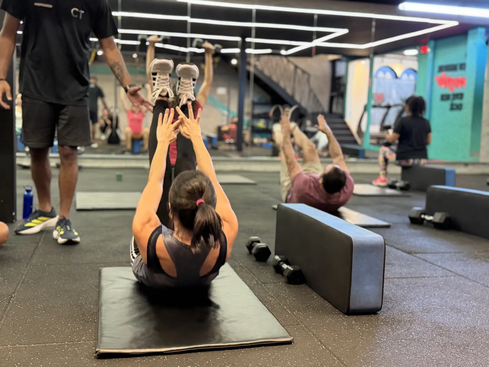 Aula de Abdominal no CT Stronda