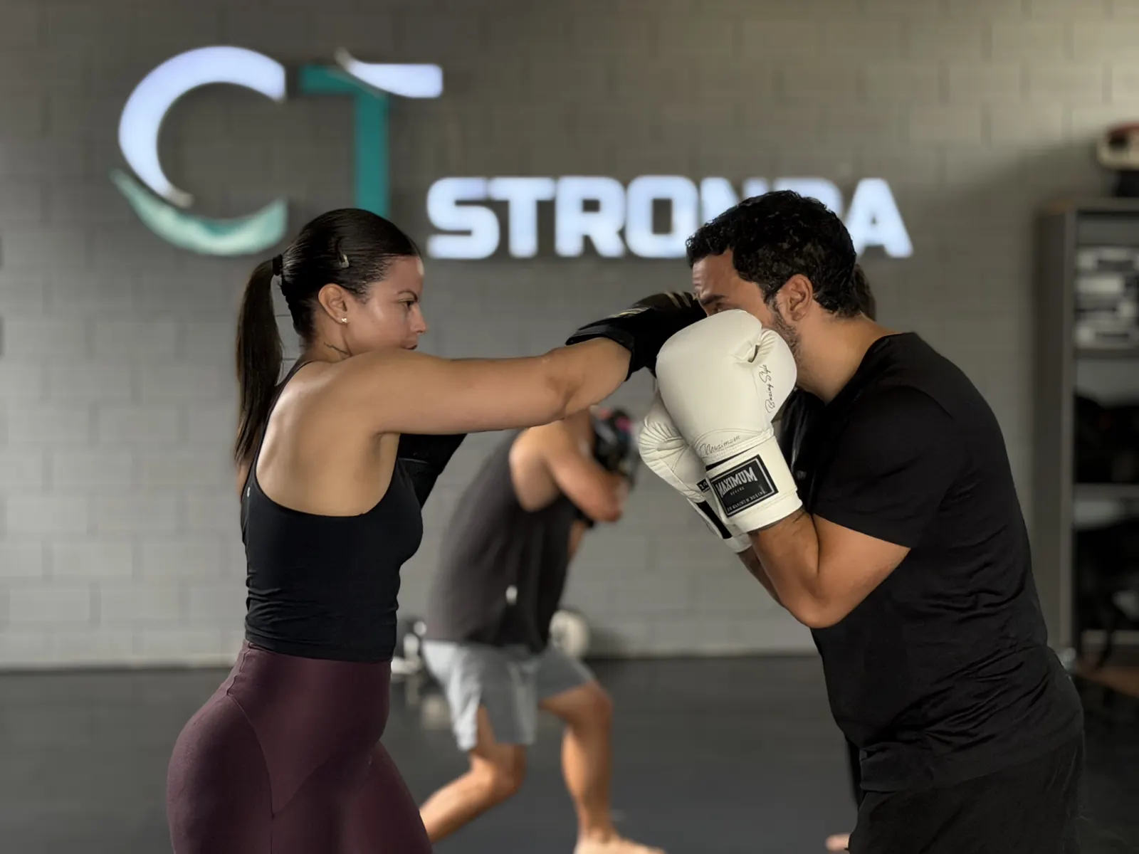 Aula de Boxe no CT Stronda