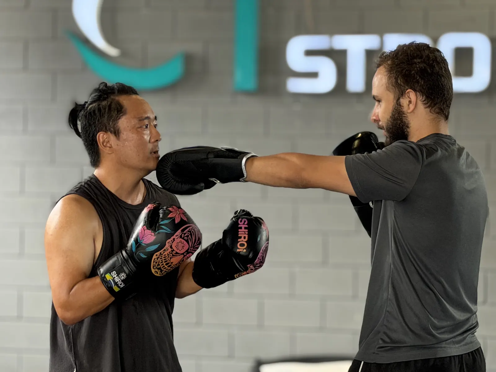Treino de lutas no CT Stronda