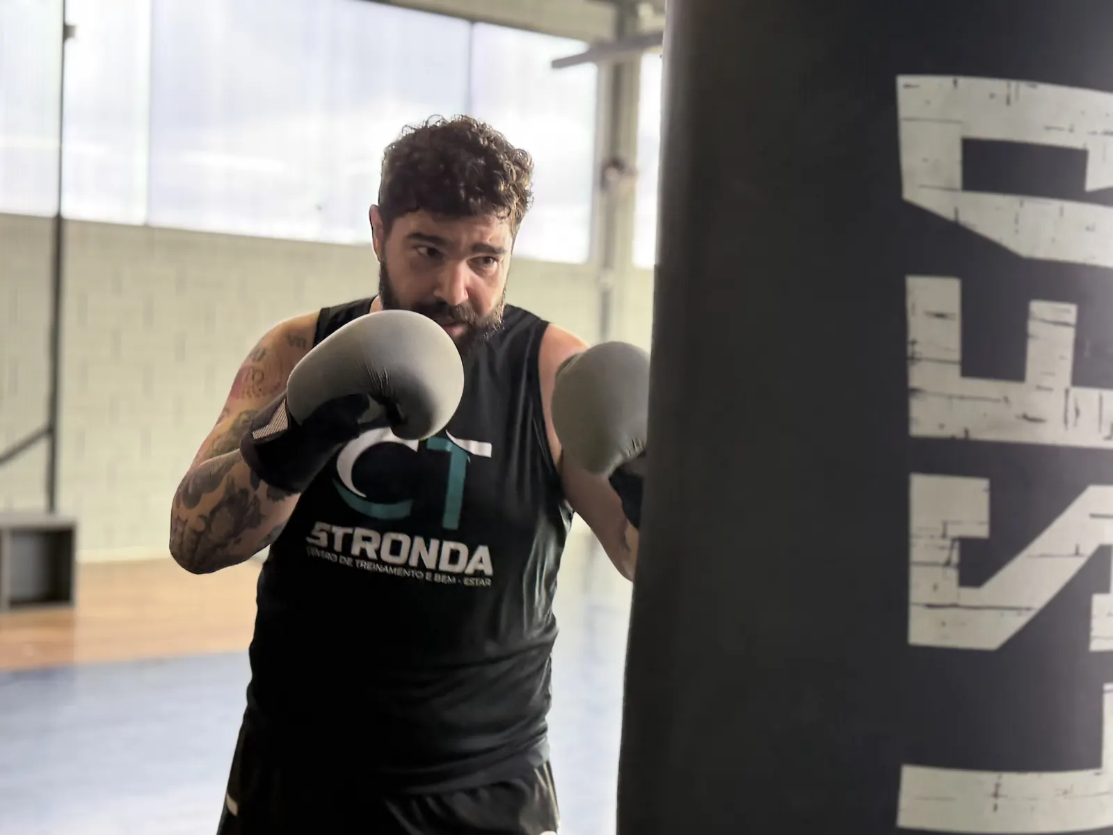 Treino de Boxe no CT Stronda