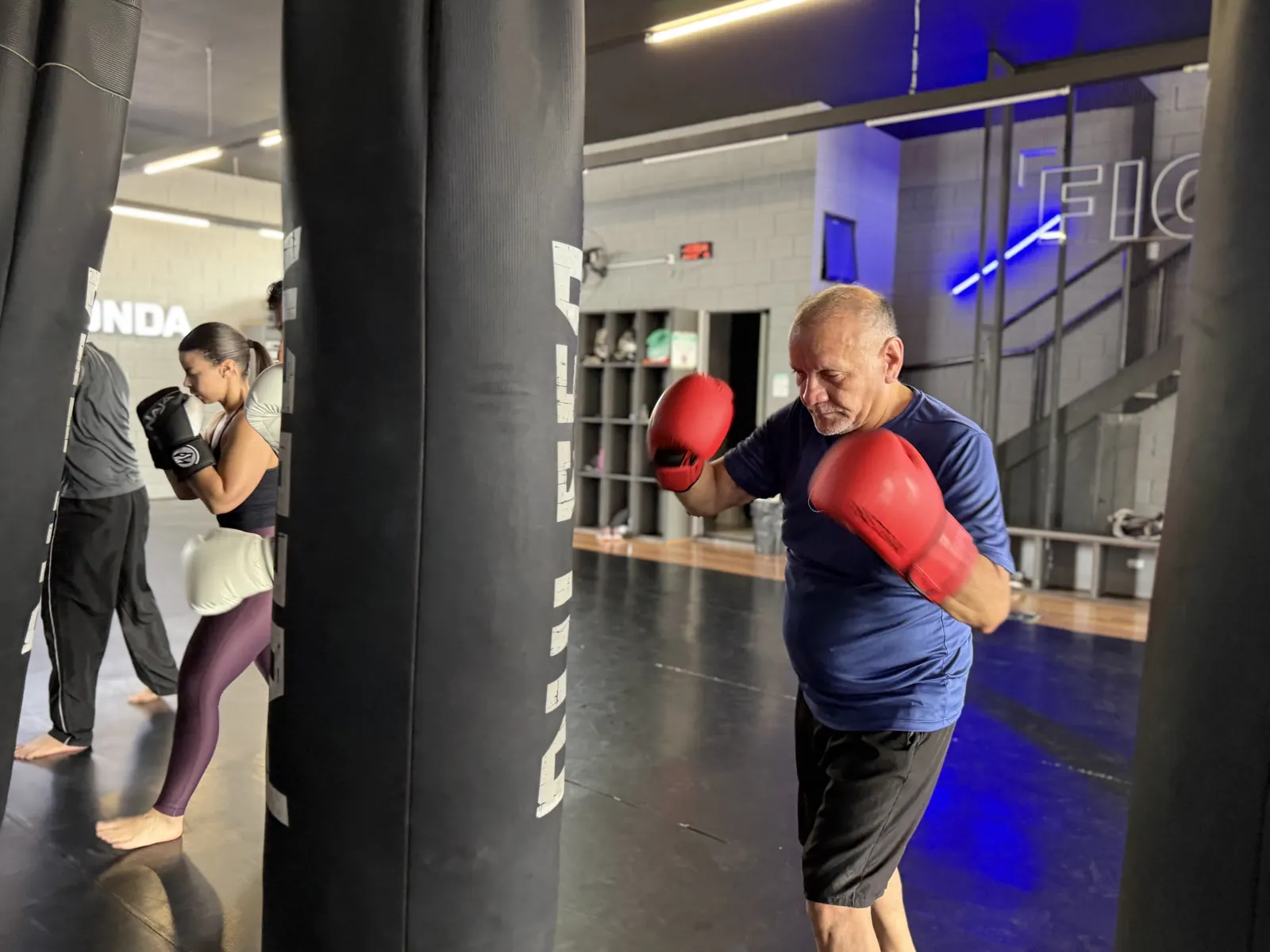 Treino de Boxe no CT Stronda
