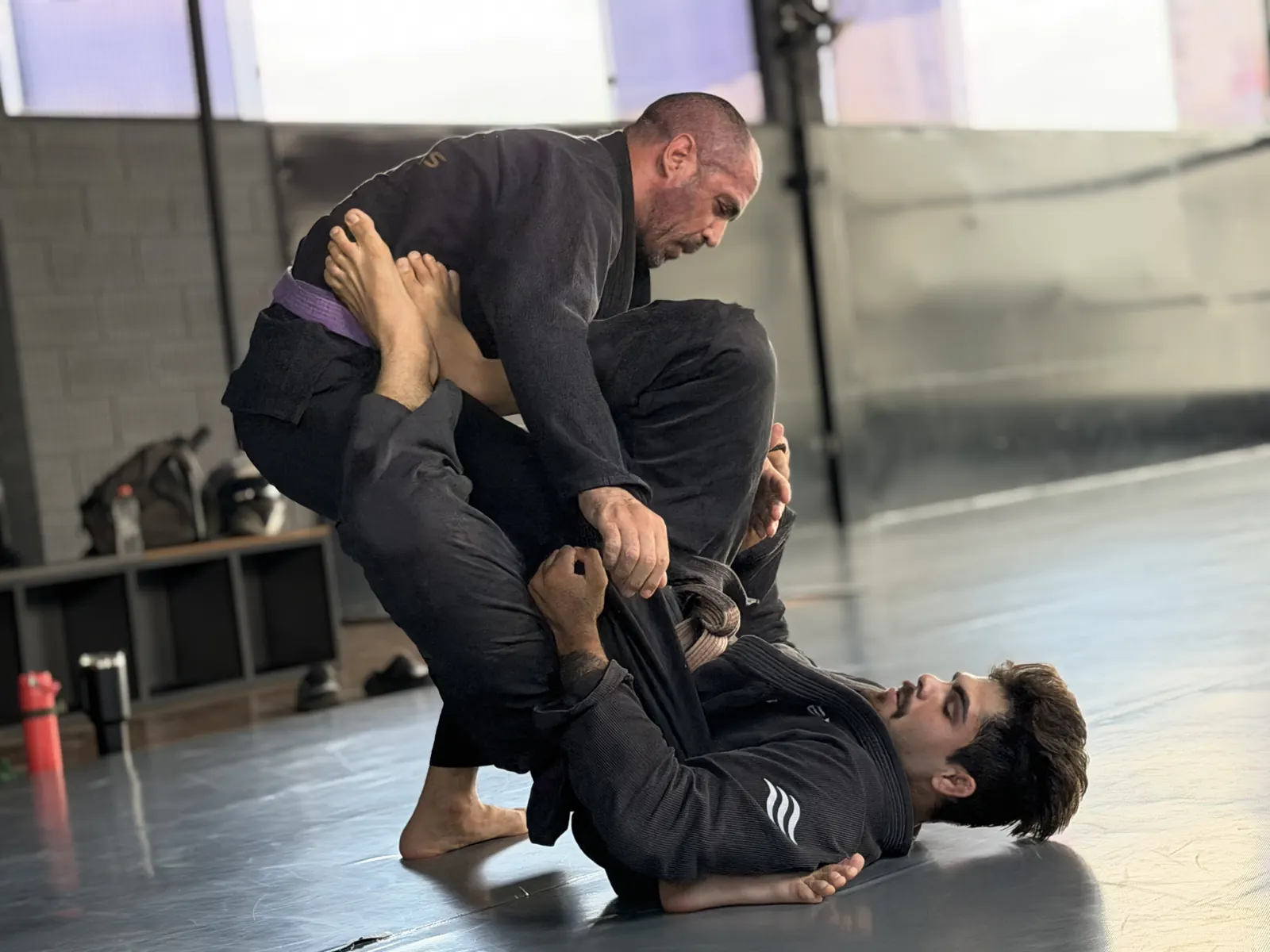Treino de Jiu Jitsu no CT Stronda