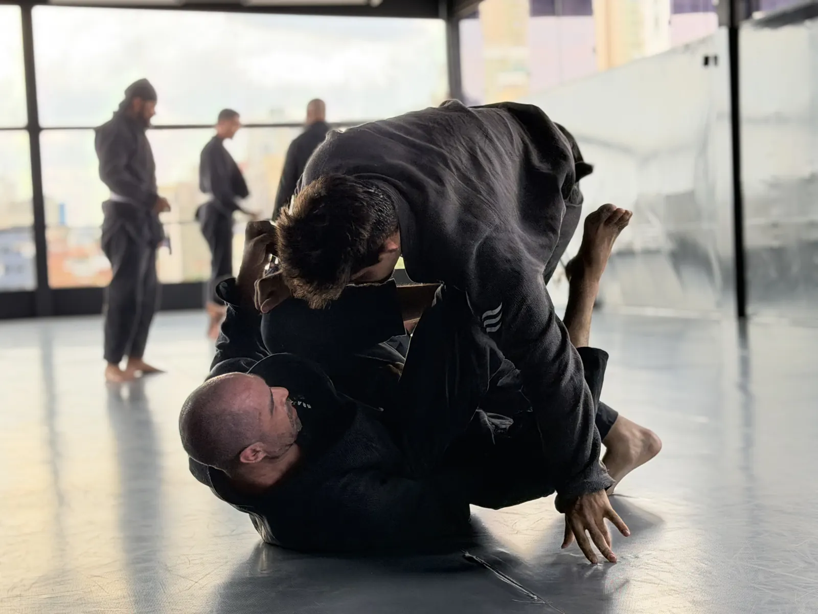 Treino de Jiu Jitsu no CT Stronda
