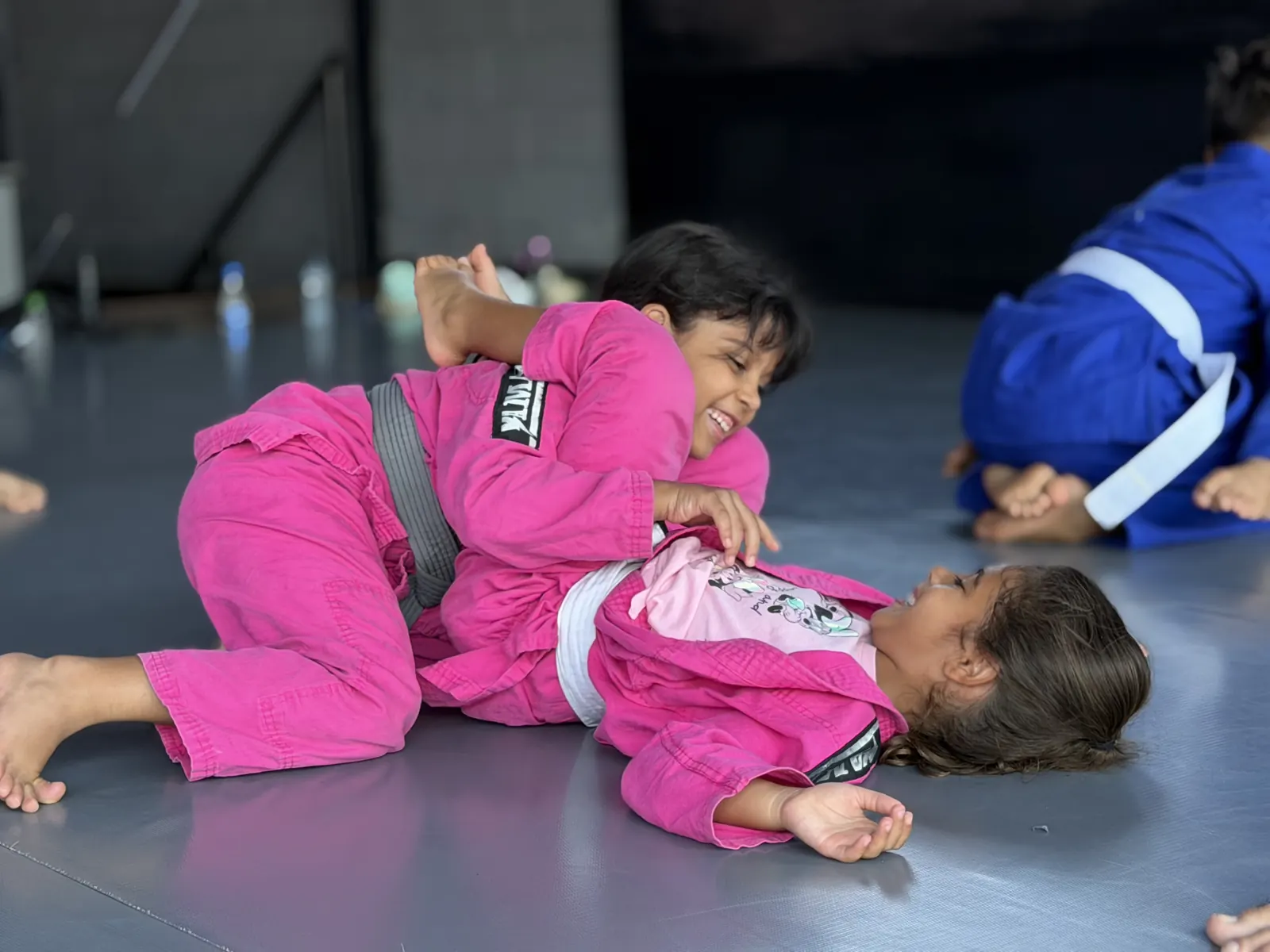 Aula de Jiu Jitsu Kids no CT Stronda