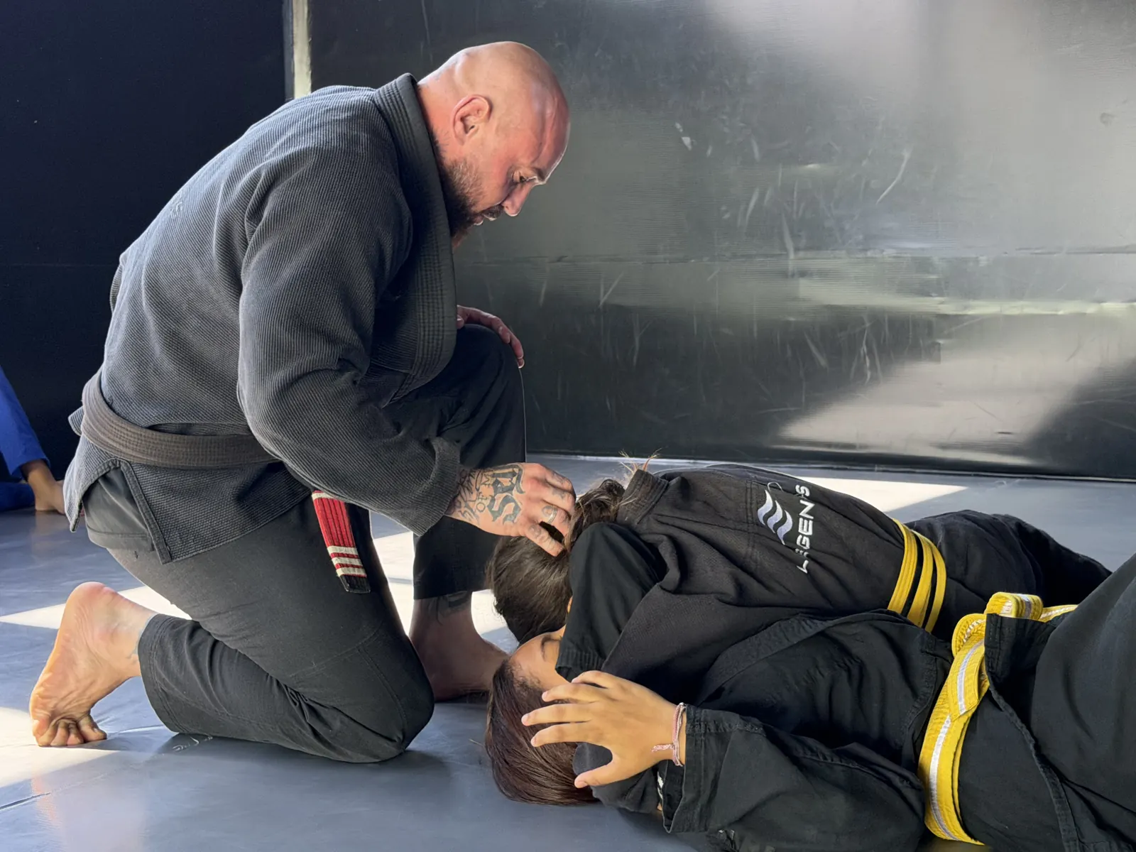 Aula de Jiu Jitsu Kids no CT Stronda