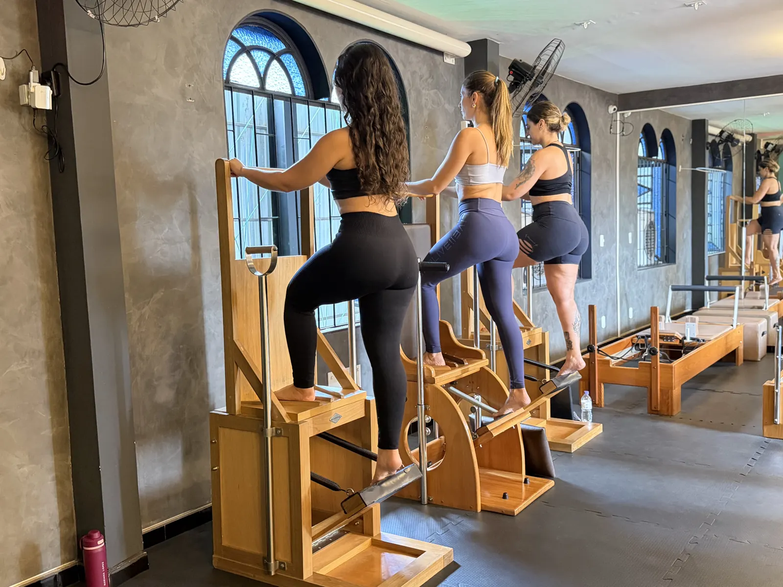 Aula de Pilates no CT Stronda